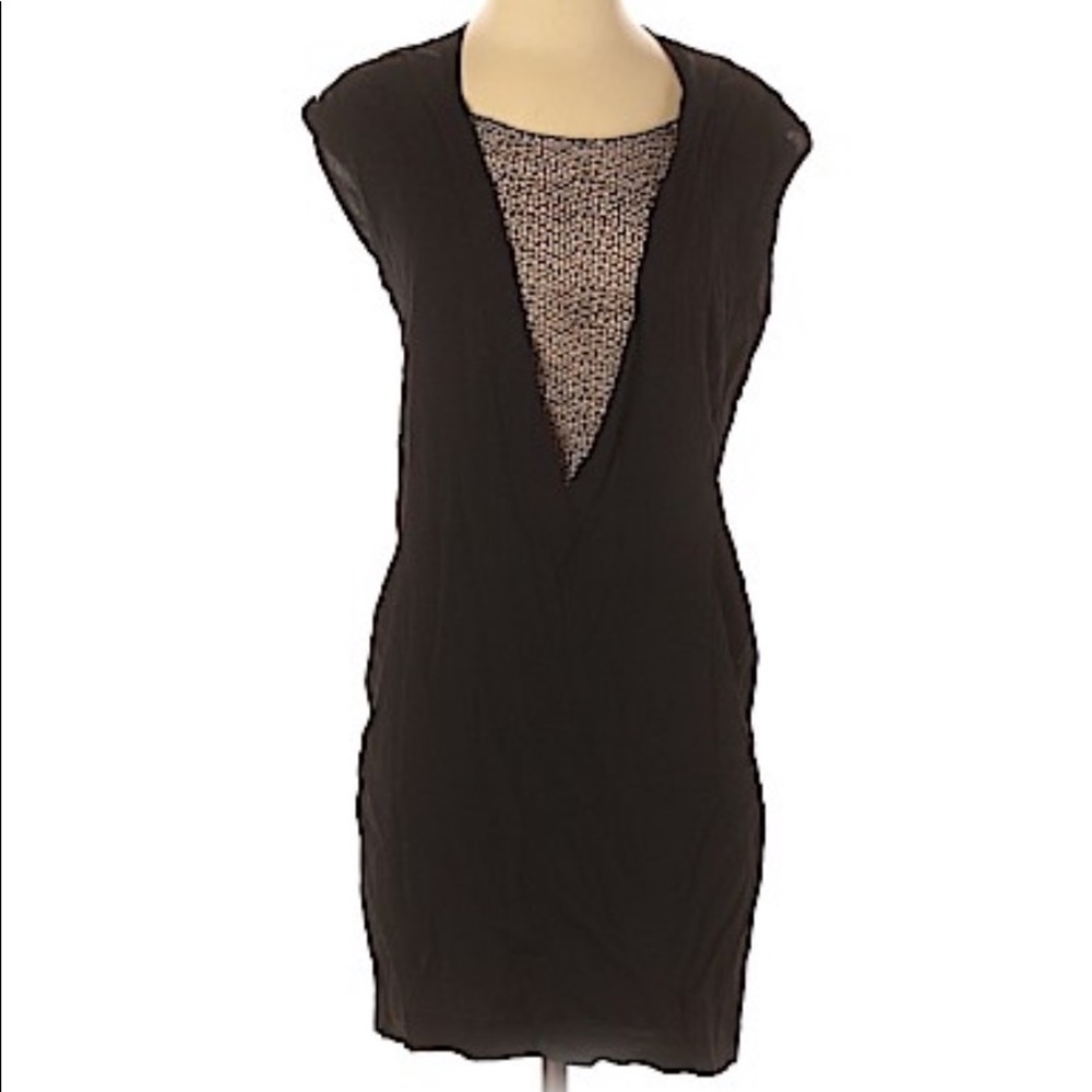Axara Paris Mesh Panel Black Dress🖤🖤🖤